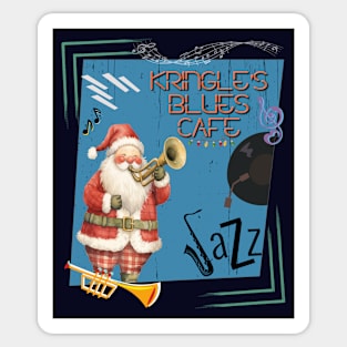 Kringle's Blues Café - Jazz Club Sticker